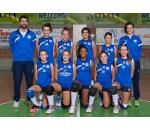 La squadra Blu della Scuola Valdinievole Volley (Foto Nucci)